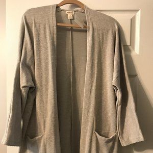 DONNI. Ribbed Sweater Coat